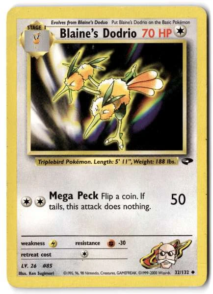Blaine's Dodrio - Gym Challenge #32/132