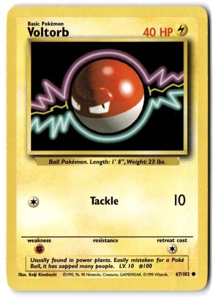 Voltorb - Base Set #67/102