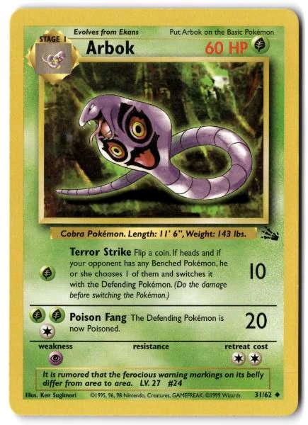 Arbok - Fossil #31/62