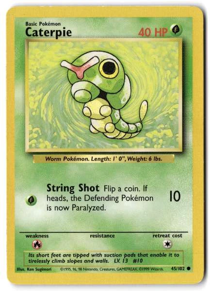 Caterpie - Base Set #45/102