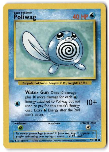 Poliwag - Base Set #59/102
