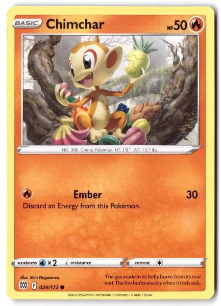 Chimchar - Brilliant Stars #024/172