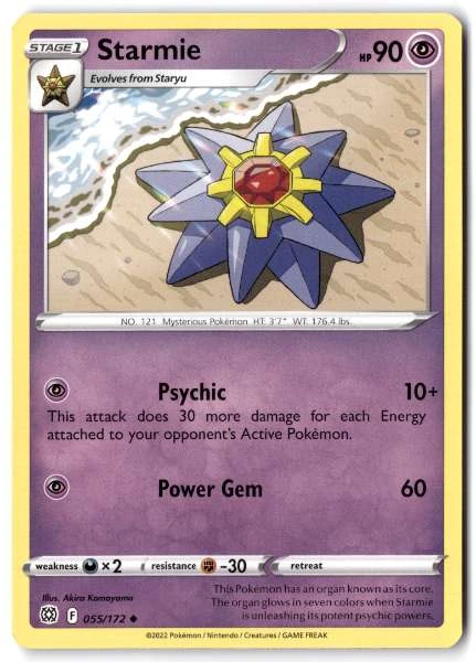 Starmie - Brilliant Stars #055/172