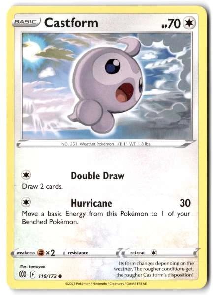 Castform - Brilliant Stars #116/172