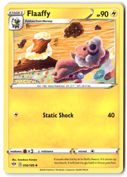 Flaaffy - Darkness Ablaze #056/189