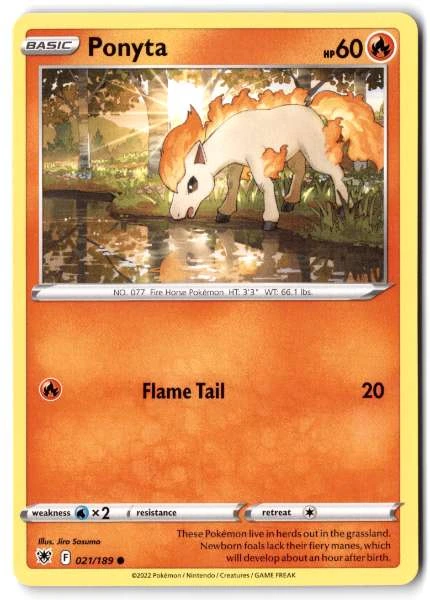 Ponyta - Astral Radiance #021/189