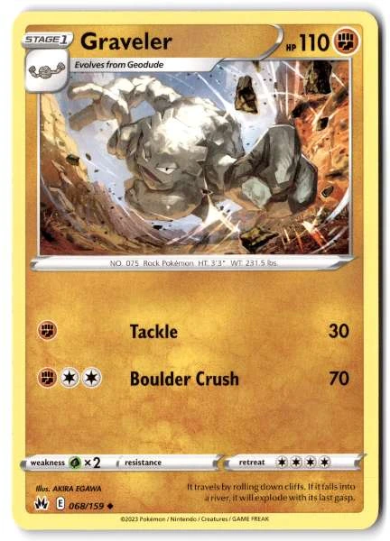 Graveler - Crown Zenith #068/159