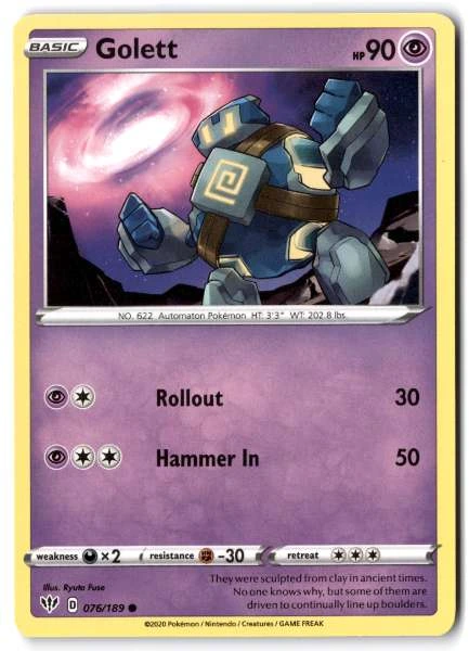 Golett - Darkness Ablaze #076/189