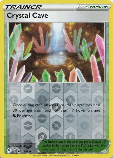 Crystal Cave - Evolving Skies #144/203