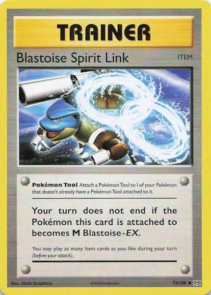 Blastoise Spirit Link - Evolutions #73/108