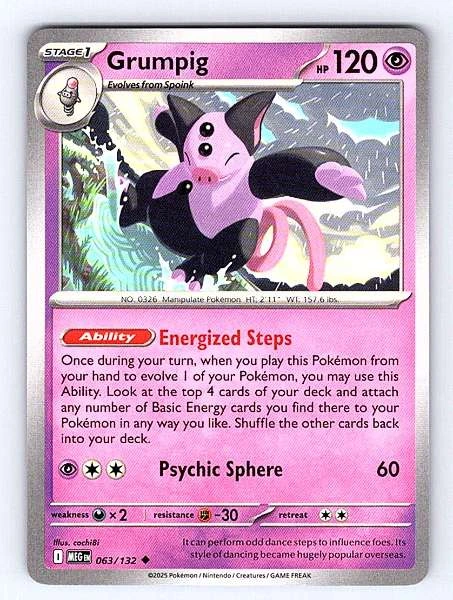 Grumpig - EX Power Keepers #063/132