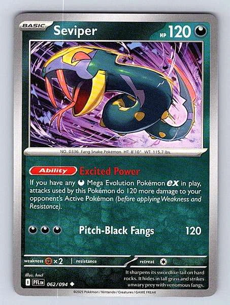 Seviper - Phantasmal Flames #062/094