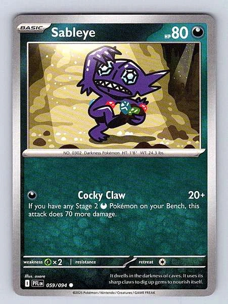 Sableye - Phantasmal Flames #059/094
