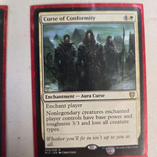 Curse of Conformity - Commander: Innistrad: Midnight Hunt #006/038