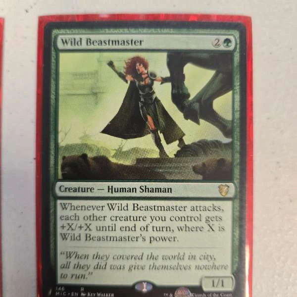 Wild Beastmaster - Innistrad: Midnight Hunt Commander #146