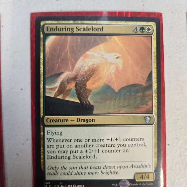 Enduring Scalelord - Innistrad: Midnight Hunt Commander #149