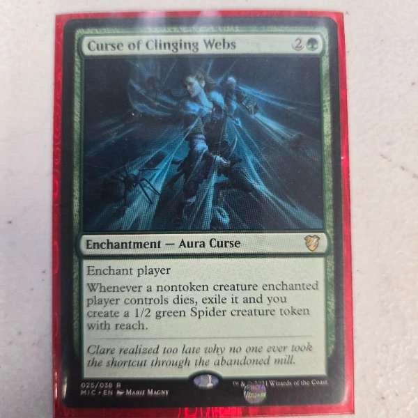 Curse of Clinging Webs - Innistrad: Midnight Hunt #025/038