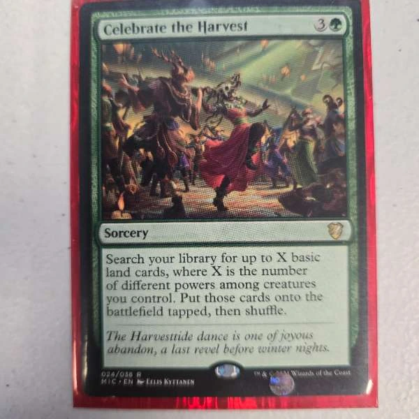Celebrate the Harvest - Innistrad: Midnight Hunt Commander #024/038