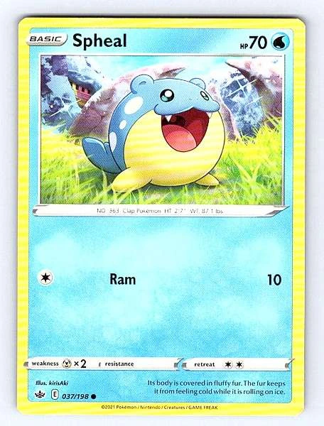 Spheal - Chilling Reign #037/198