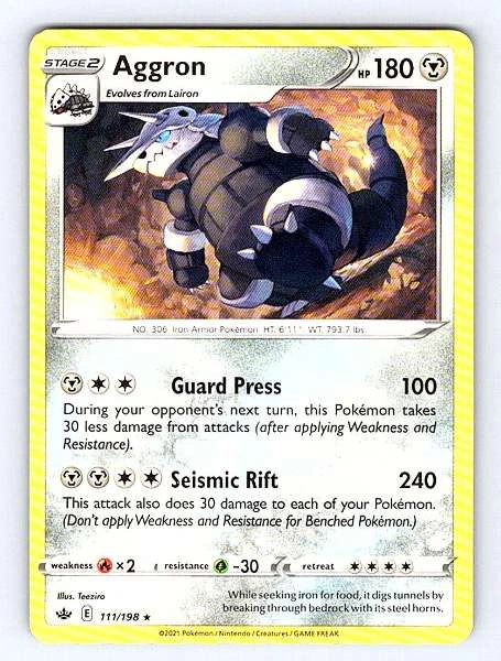 Aggron - Chilling Reign #111/198