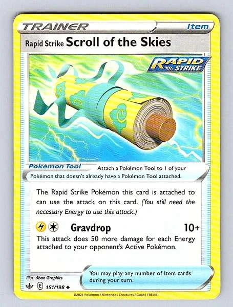 Rapid Strike Scroll of the Skies - Chilling Reign #151/198