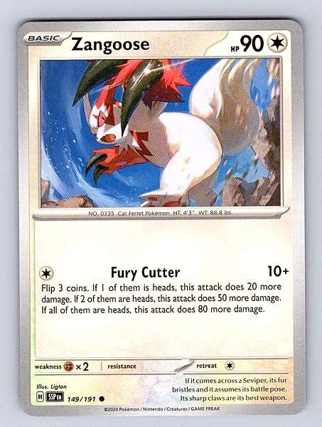 Zangoose - Surging Sparks #149/191