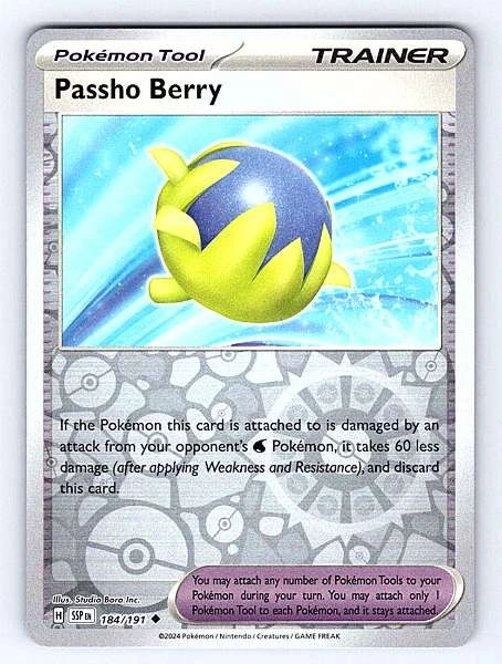 Passho Berry - Surging Sparks #184/191
