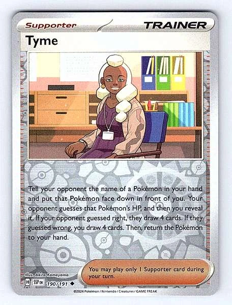 Tyme - Surging Sparks #190/191