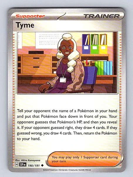 Tyme - Surging Sparks #190/191