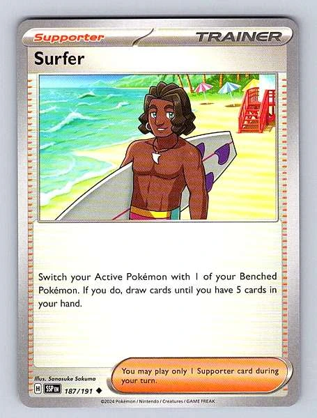 Surfer - Surging Sparks #187/191