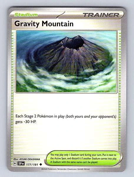 Gravity Mountain - Surging Sparks #177/191