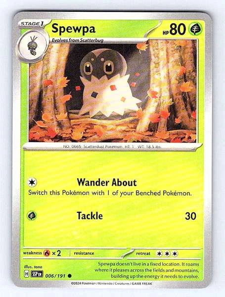 Spewpa - Surging Sparks #006/191