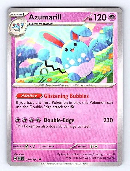 Azumarill - Surging Sparks #074/191