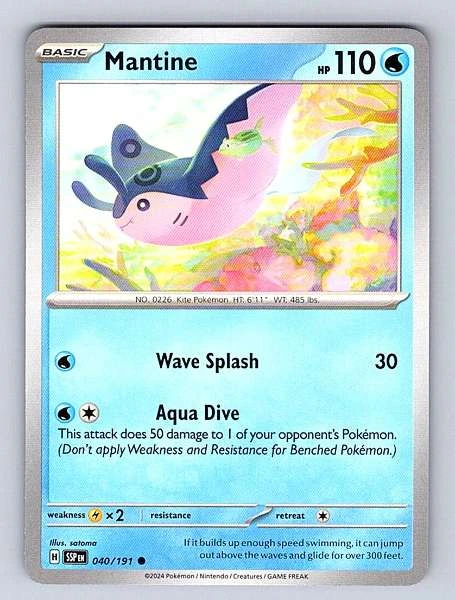 Mantine - Surging Sparks #040/191