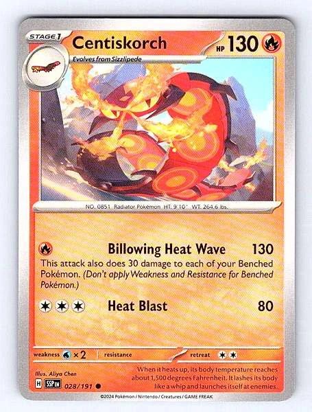 Centiskorch - Surging Sparks #028/191