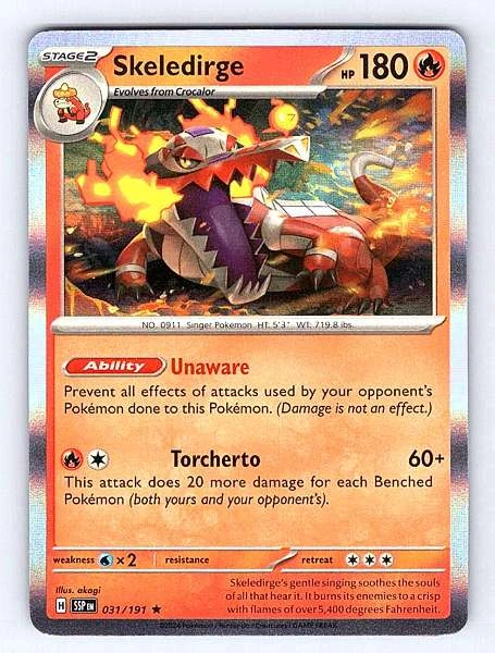 Skeledirge - Surging Sparks #031/191