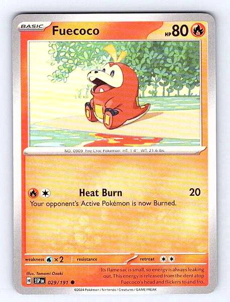 Fuecoco - Surging Sparks #029/191