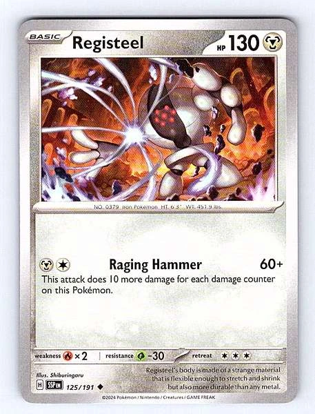 Registeel - Surging Sparks #125/191