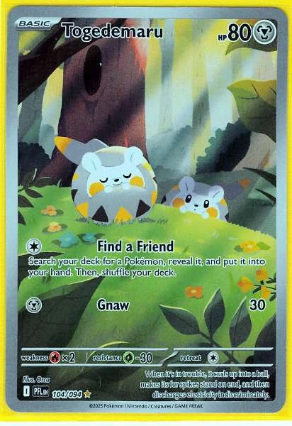Togedemaru - Phantasmal Flames #104/094