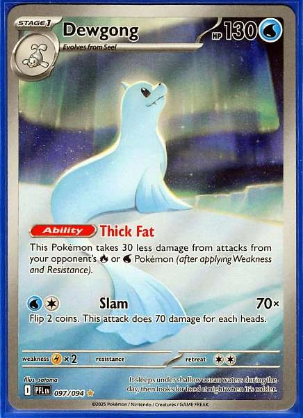 Dewgong - Phantasmal Flames #097/094