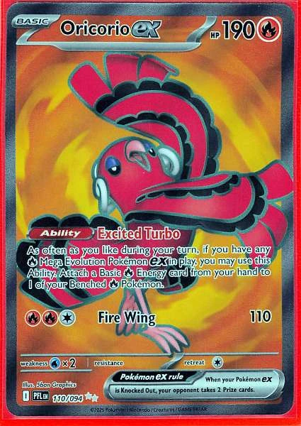 Oricorio ex - Phantasmal Flames #110/094