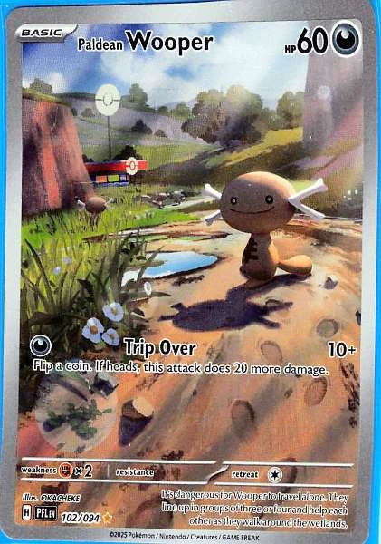 Paldean Wooper - Phantasmal Flames #102/094