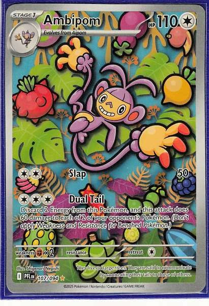 Ambipom - Phantasmal Flames #107/094