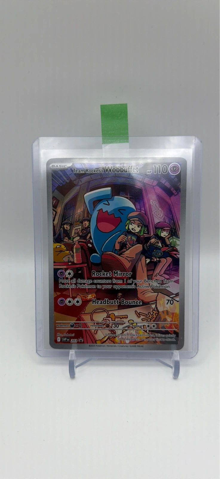 Team Rocket's Wobbuffet #SVP EN 203