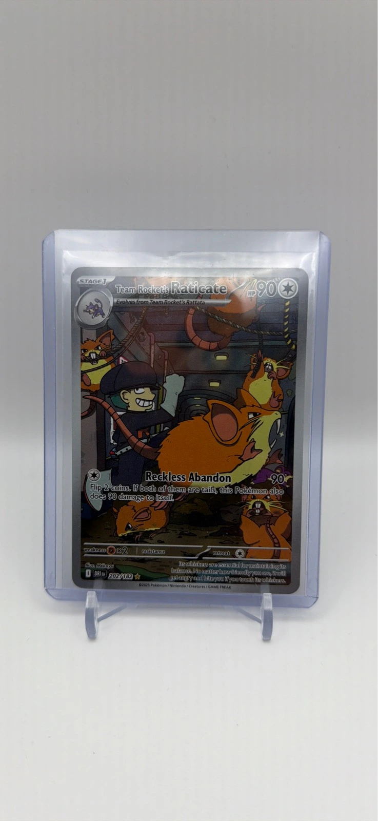 Team Rocket's Raticate #202/182