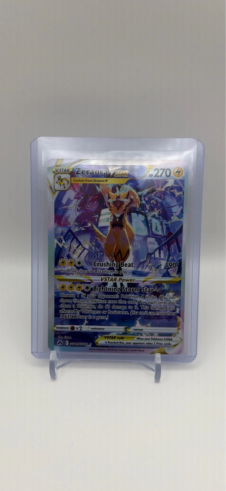 Zeraora VSTAR #GG43/GG70