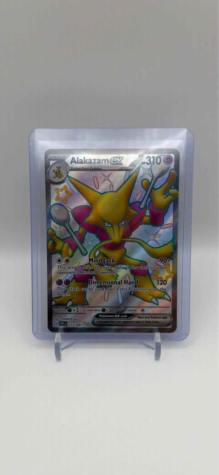 Alakazam ex - PAF #215/091