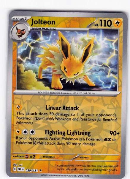 Jolteon - Prismatic Evolutions #029/131
