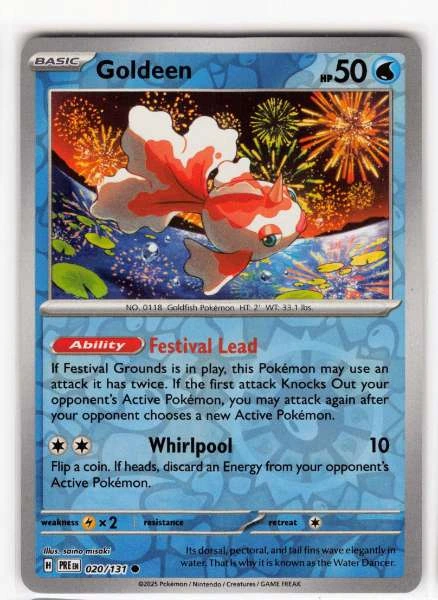 Goldeen - Prismatic Evolutions #020/131