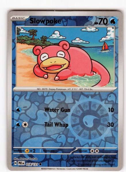 Slowpoke - Prismatic Evolutions #018/131